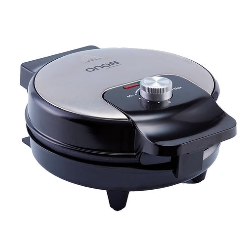 Wafflera Belga 17cm Diametro Acero Inoxidable ONOFF