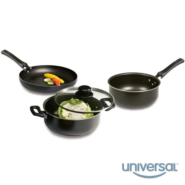 BaterÃ­a Universal antiadherente Aliada de 4 piezas