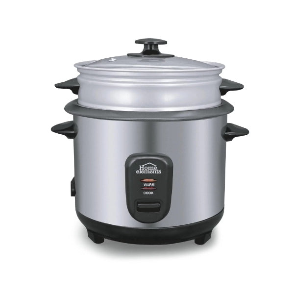 Olla Arrocera 1.8 L Acero Inox con Vaporera HE