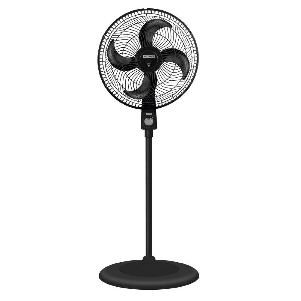 Ventilador de pedestal 16" SAMURAI Air Power Negro