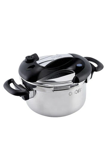Olla A PresiÃ³n 5 Litros ONOFF Acero Inoxidable