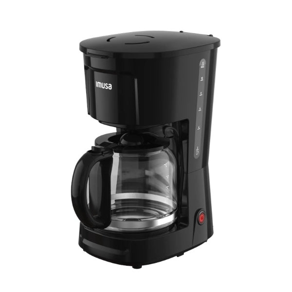 Cafetera de filtro IMUSA CafÃ© City XL 12 Tazas Negra