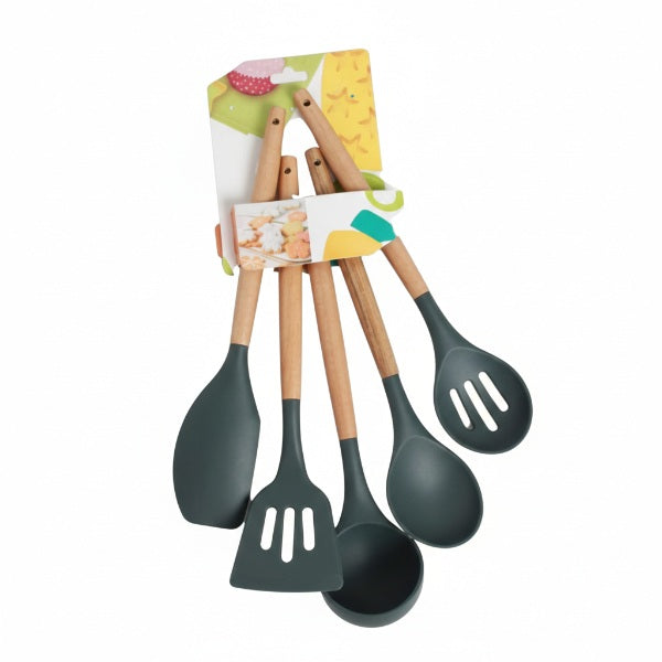 Set Utensilios Silicona x5