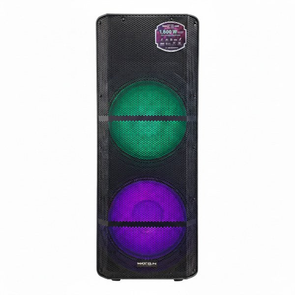 Cabina Activa Doble Maxlin 1600W CABI15PDMXZ DOBLE PARLANTE