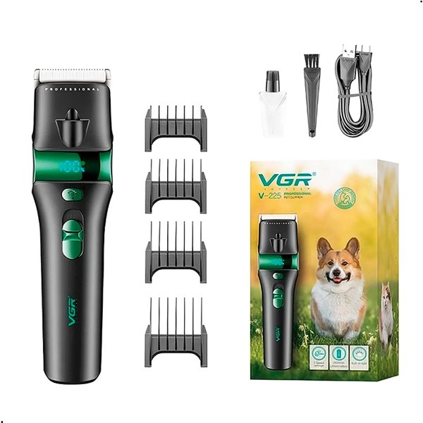 MAquina Vgr V225 Corta Pelo Mascota  Recargable