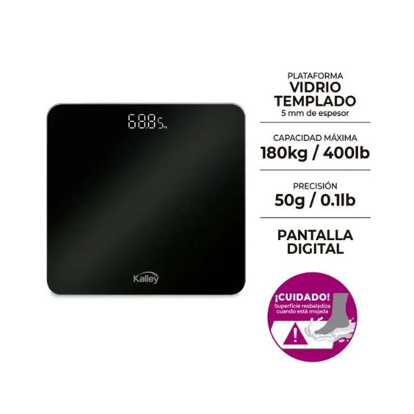 Bascula Personas Digital Kalley Led BDL180