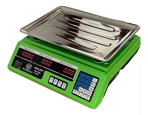 Bascula ElectrÃ³nica Balanza Digital Pesa 40 Kg Icm