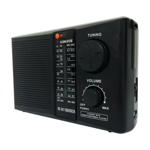 Radio Recargable Sonivox USB R116
